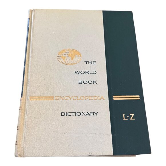 Vintage World Book Encyclopedia Dictionary Set A-K & L-Z Thorndike Barnhart 1963 - Picture 2 of 11